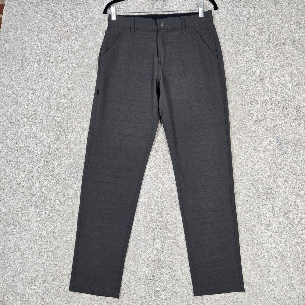 BYLT Kinetic Pants mens 31x30 dark gray grey performance